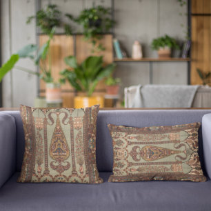 Vintage Antique Iranian Persian Rug Carpet  Cushion