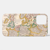 Vintage Antique Map of Europe Case-Mate iPhone Cas