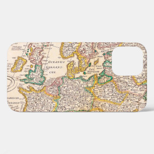 Vintage Antique Map of Europe Case-Mate iPhone Cas iPhone 12 Case