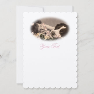 Vintage antique Photo Custom Invitation FromMyDesk