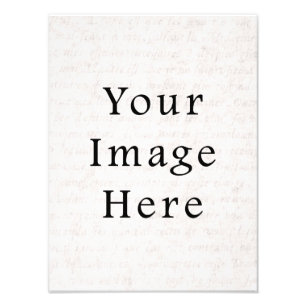 Vintage Antique Script Parchment Paper Background Photo Print