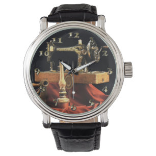 Vintage Antique Sewing Machine Watch