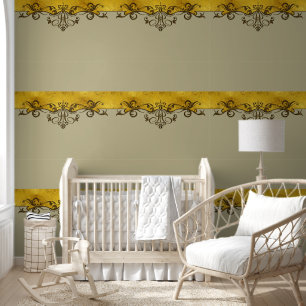 Vintage Antique style - border pattern 1 Wallpaper