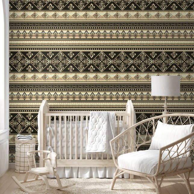 Vintage Antique style - seamless pattern 1a Wallpaper (Kids)