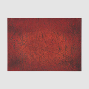 Vintage Antique Texture Dark Red Black Scratches Tissue Paper