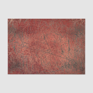 Vintage Antique Texture Red Black Scratches Tissue Paper