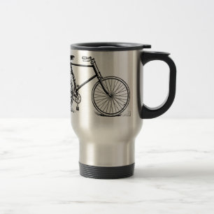 Vintage Antique Tricycle Travel Mug