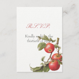 Vintage Apple Blossom RSVP