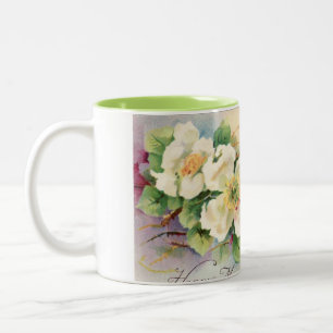 Vintage Apple Blossoms Mug