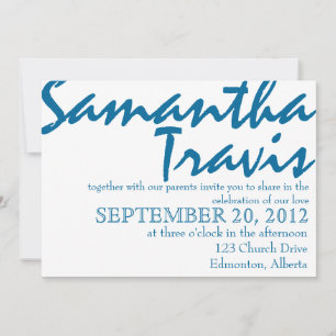 Vintage Apple Green Classic Wedding Invitation