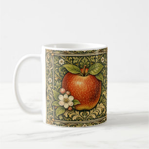 Vintage apple painting  coffee mug