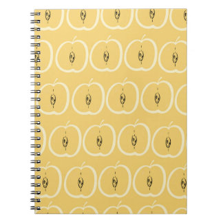 Vintage Apple Pattern: Wallpaper Design. Notebook