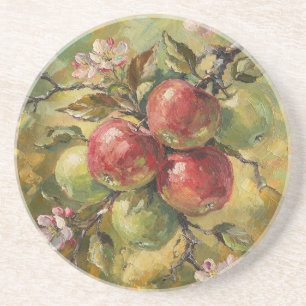 Vintage Apple Still Life Coaster