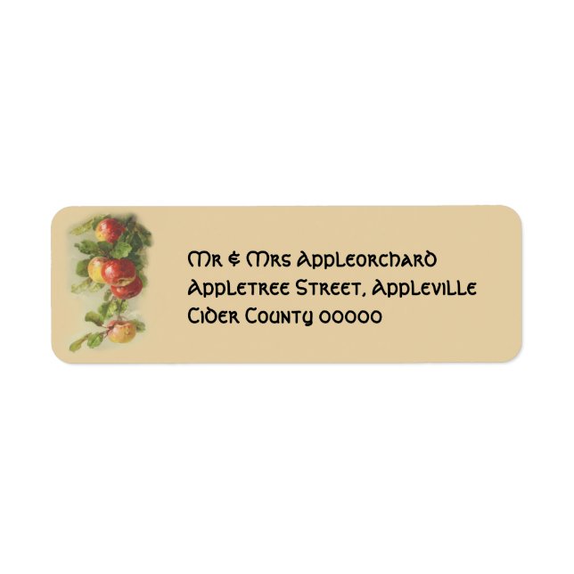 Vintage apples (Front)