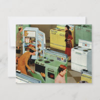 Vintage Appliance Showroom Store Business Retail