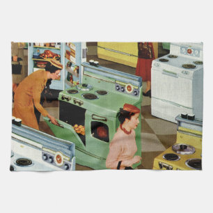 Vintage Appliance Showroom Store Business Retail Tea Towel