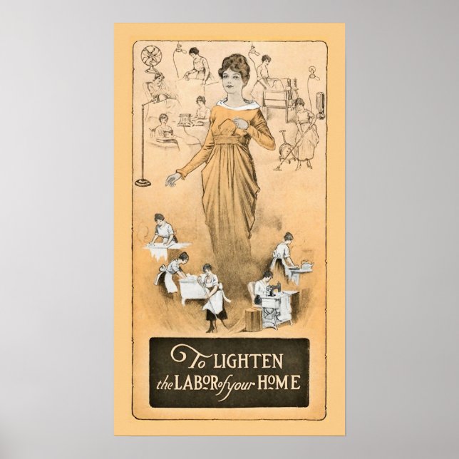 Vintage Appliances Poster (Front)