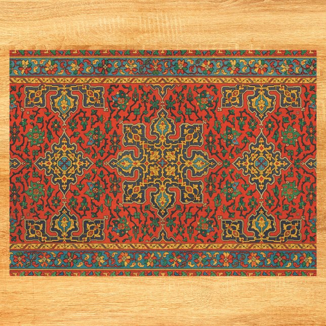Vintage Arabian Carpet Print Tissue Paper (Creator Uploaded)