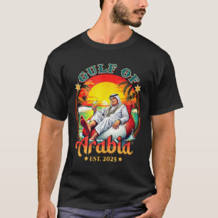 Vintage Arabian Gulf Est 2025 Retro Gulf Of Arabia T-Shirt