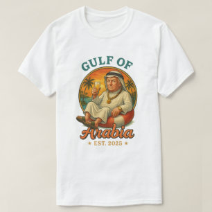 Vintage Arabian Gulf Est 2025 Retro Gulf of Arabia T-Shirt