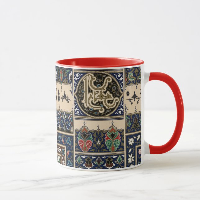 Vintage Arabian Pattern Mug (Right)