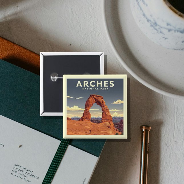 Vintage Arches National Park Magnet (Creator Uploaded)