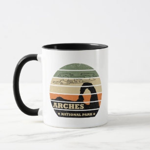 Vintage Arches National Park - Moab - Utah Mug