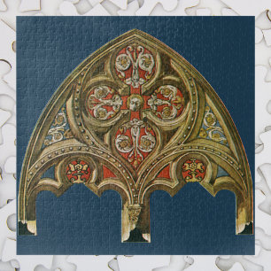 Vintage Architectural Element, Decorative Arches Jigsaw Puzzle