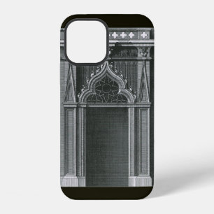 Vintage Architectural Element, Gothic Doorway iPhone 12 Case