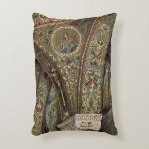 Vintage Architecture, Decorative Arch in a Church Cushion