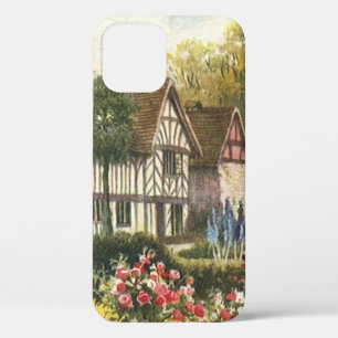Vintage Architecture Formal Garden English Cottage iPhone 12 Case