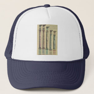 Vintage Architecture, the 5 Architectural Orders Trucker Hat