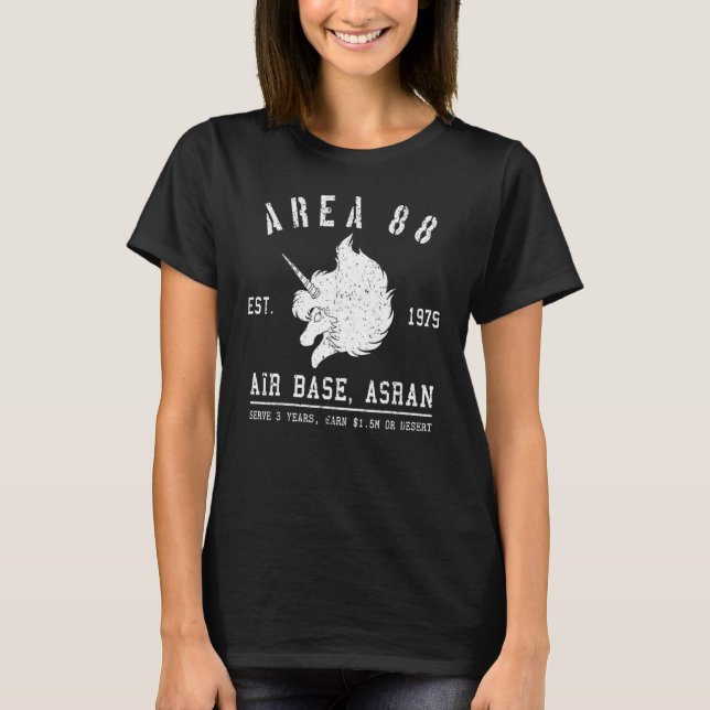 Vintage Area 88 Air Base T-Shirt (Front)