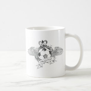 Vintage Argentina Football Coffee Mug