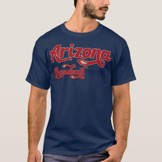 Vintage Arizona Baseball Est 1998 Baseball Lover T-Shirt