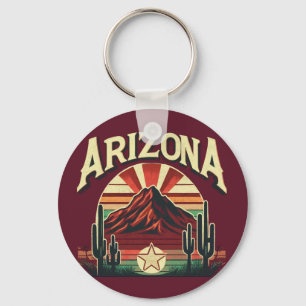 Vintage Arizona Key Ring