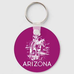 Vintage Arizona Key Ring