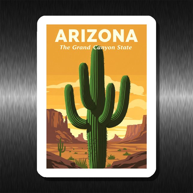 Vintage Arizona Magnet (Creator Uploaded)
