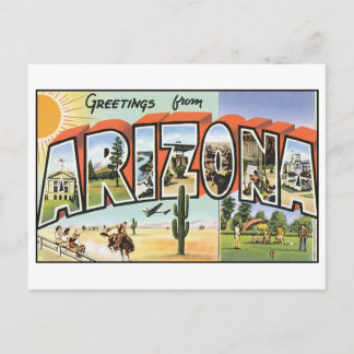 Vintage Arizona Postcard