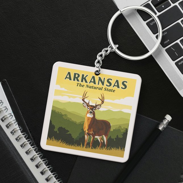Vintage Arkansas Key Ring (Creator Uploaded)