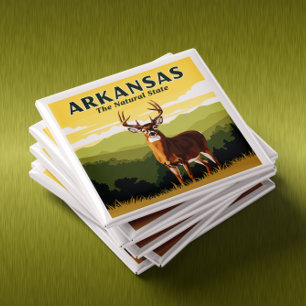 Vintage Arkansas Magnet