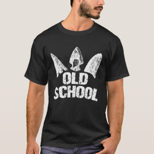 Vintage Arrowhead Hunting Old School Archery Arrow T-Shirt