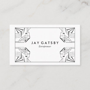 Vintage Art Deco/Art Nouveau Business Card