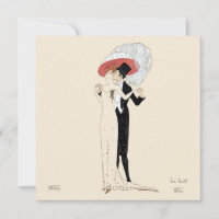 Vintage Art Deco Ballroom Couple by Leo Rauth