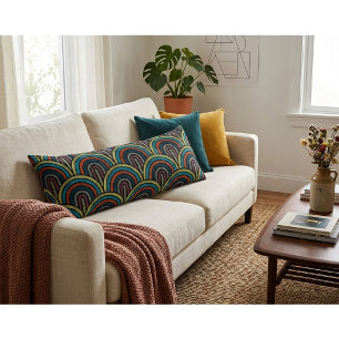 Vintage Art Deco Body Cushion