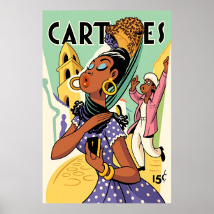 Vintage Art Deco - Carteles - After Church Poster