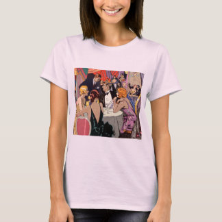 Vintage Art Deco Cocktail Party at Nightclub T-Shirt