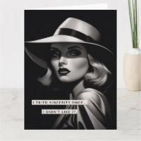 Vintage Art Deco Fashionable Woman