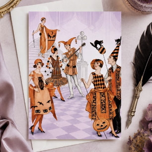 Vintage Art Deco Halloween 1920s