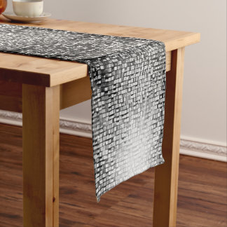 Vintage Art Deco Mosaic Short Table Runner